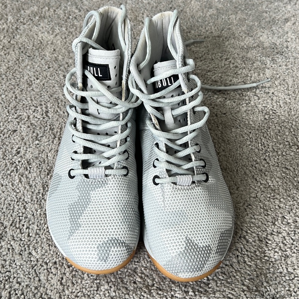 Grey Camo No Bull High Tops